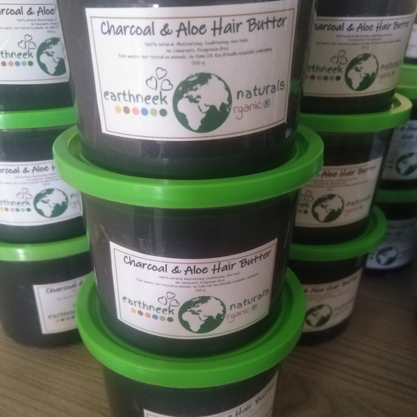 Charcoal & Aloe Hair Butter | Hair |